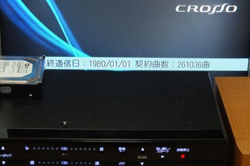 ジョイサウンド カラオケ JS-WX HDD 部品 - オーディオ