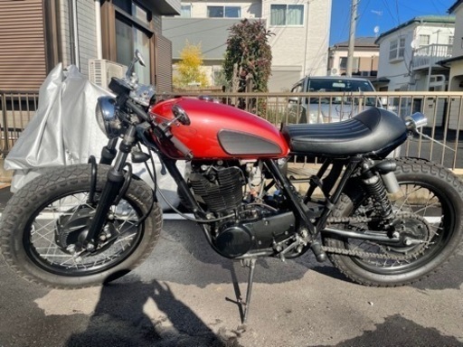 SR400 カフェレーサーフルカスタム　車検満タン