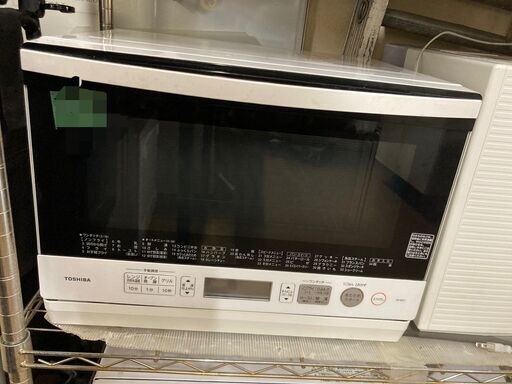 ☆中古￥10,800！TOSHIBA　電子レンジ　家電　2018年製　ER-RD7(W)型　【BA098】