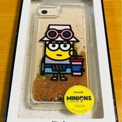 【 未使用品 】ミニオンズスマホケース(i-Phone7/6S/6用)