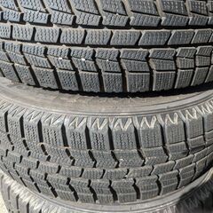 雪が降るまえに☃️す175/70r14　スタッドレスホイール付4...