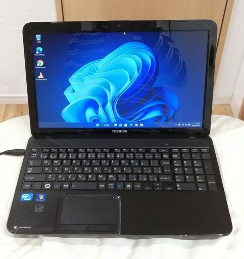 東芝 T552/36FB 美品 Windows11pro仕様 CeleronB820 12GBメモリ SSD120GB WiFi内蔵 ブルーレイドライブ搭載