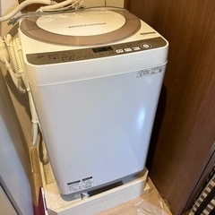 洗濯機 2019年式 7キロ 3月10日まで