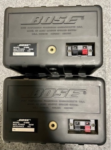 BOSE 定番スピーカー MODEL 101MM 2個セット ケーブル付