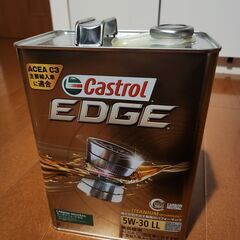 CASTROL EDGE 5W-30 LL エンジンオイル開封品...