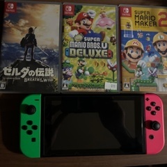 【ネット決済・配送可】Nintendo Switch ソフト5本...