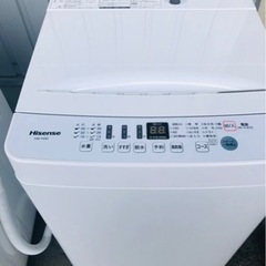 5KM 以内配送無料　2020年　全自動洗濯機 ホワイト HW-...