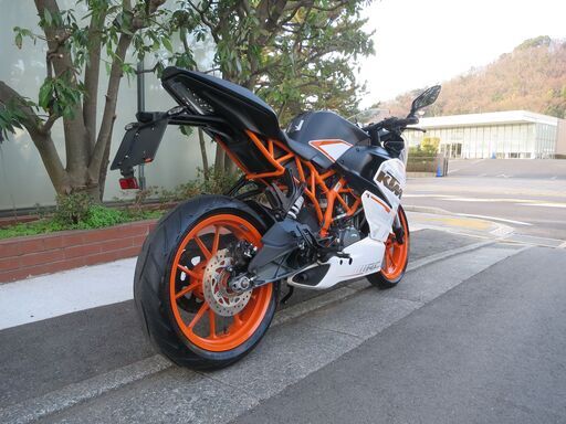 KTM RC250 実働中古美車 ETC付 走行距離少なめ バッテリーフル充電済み
