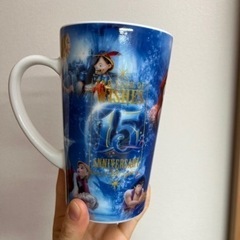 ディズニーシー15周年アニバーサリーマグカップ