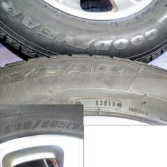 冬4WD 17インチ【富山】ランクル プラド ハイラックス サーフ パジェロ ランドクルーザー 17インチ 265/65R17 日本製 グッドイヤー 中古4本 PCD139.7