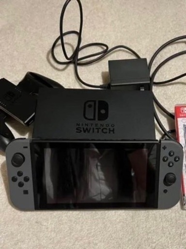 任天堂 Switch スイッチ 人気色のグレー