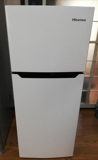 美品！2ドア冷凍冷蔵庫 ハイセンス 120L 2018年製