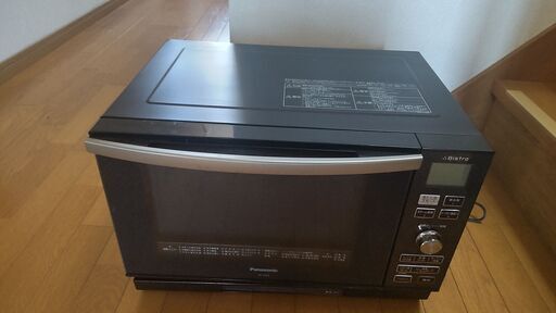 取り引き中　中古　2012年製　Panasonic スチームオーブンレンジ NE-A264-CK 　鉄板欠品　レンジ機能確認済み