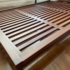 Francfrancダブルベットフレームのみ