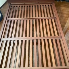 Francfranc ベッドフレーム ダブル Francfrancダブルベットフレームのみ