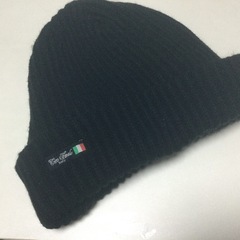 イタリア製  ニット帽　