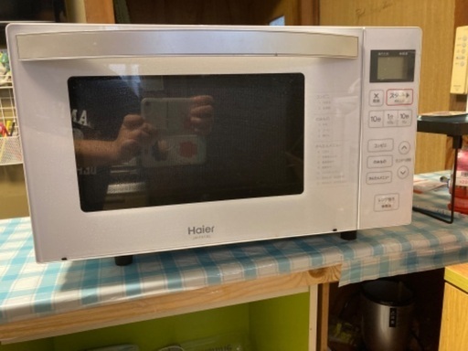 決まりました）新品未使用 ibistory ミラーガラスフラット電子レンジ