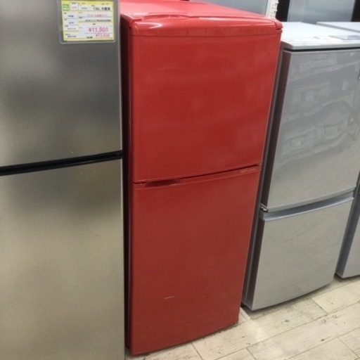 【✨大特価❗️1人暮らし❗️耐熱天板❗️レッド❗️✨】定価¥69,800 AQUA/アクア 137L冷蔵庫 AQR-FK14B 2013年製