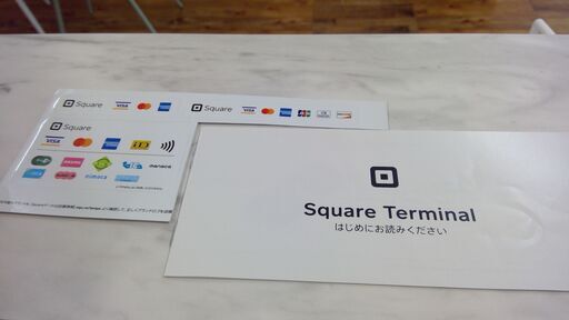 クレジット、電子マネーなどの決済に☆スクエア端末Squareターミナル！プレゼント付き♪