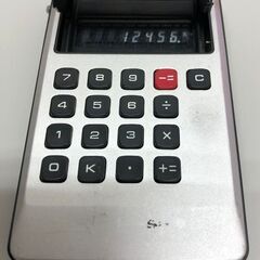 【レトロ計算機】　動作品 シャープ EL-805  電卓 1973年製