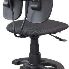 【定価20106円⇒11280円】DUOREST デスクチェア グレー 幅47×奥行47×高さ80-91cm FIT 背もたれ可動 ジャストフィット DR-286BY(Knit Gray)