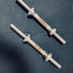 ダンベル60KGセット（アイアン） 片手30KG×2個セット+ ラバージムマット【50cm×50cm 厚み1.5cm 4枚3セット】 /IROTEC(アイロテック)