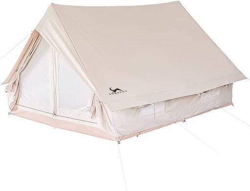 【定価53999円⇒30240円】【絶版品】TOMOUNT ポリコットンテント 4～8人用 TC テント ファミリーテント キャンプ テント ハウステント 簡単設営 多機能 四季適用 アウトドア 撥水 通気 遮光 露營場 ホテルテント