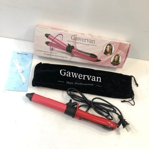 #6887 Gawervan ヘアーアイロン　箱付き
