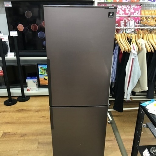 2ドア冷凍冷蔵庫　SHARP  271L  2015年製