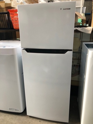 ハイセンス　2021年製　2ドア冷蔵庫