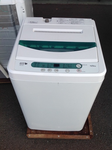 4.5kg 全自動洗濯機 ヤマダ YWM-T45A1【9650021】