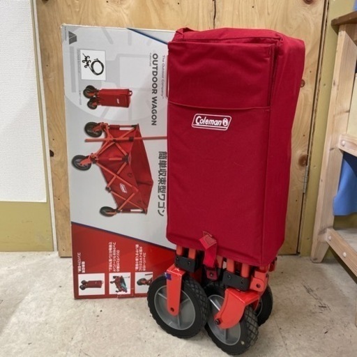 コールマン（Coleman）アウトドアワゴン キャンプ用品 運搬 キャリー カート 折りたたみ