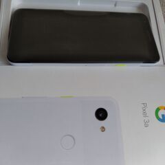 Googlepixel３a　白（ボタン緑）SIMフリー　新品未使...