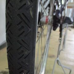 C468★限定特価★ 中古自転車 【F２2R26インチ　子乗せ付自転車　キッズカーゴ　3段　ネイビー　】