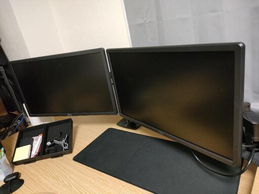 【受付中】DELL モニター 24インチ 2枚セット　ディスプレイ