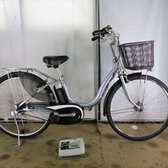 C470☆整備済み 中古電動自転車☆【ヤマハ パスナチュラ 26インチ 6ah