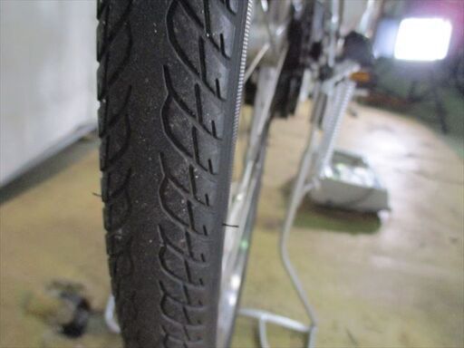 C470★整備済み　中古電動自転車★【ヤマハ　パスナチュラ　26インチ　6ah　シルバー】 C470☆整備済み 中古電動自転車☆【ヤマハ パスナチュラ 26インチ 6ah