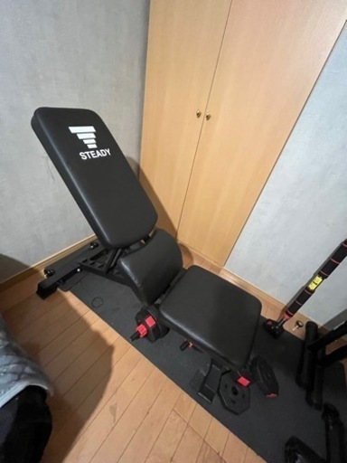 STEADY トレーニングベンチ　耐荷重330kg