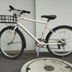 【登戸駅近く引き取り限定】自転車(クロスバイク)・カゴ(取り外し可能)