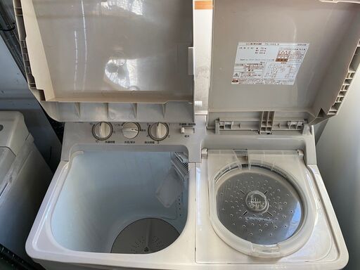 二層式洗濯機　日立　2004年