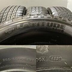 MICHELIN LATITUDE TOUR 265/65R17 17インチ 夏タイヤ 4本 2020年製 バリ溝 ランクルプラド ハイラックスサーフ等　(TC688)クレジットカード QRコード決済可能