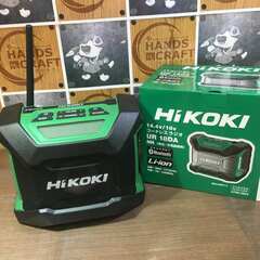 HiKOKI UR18DA(NN) コードレスラジオ 新品【ハンズクラフト宜野湾店】