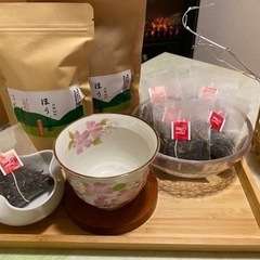 自家焙煎ほうじ茶(tea pack)完成！