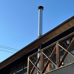 ※別で出品し直してます※ 薪ストーブ(アメリカ製/赤)※1/25までの引取限定