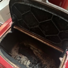 ※別で出品し直してます※ 薪ストーブ(アメリカ製/赤)※1/25までの引取限定