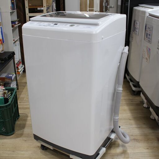 店S292)AQUA 全自動洗濯機 AQW-GV70H 2020年製 7.0kg 上開き 3Dパワフル洗浄 ホワイト アクア