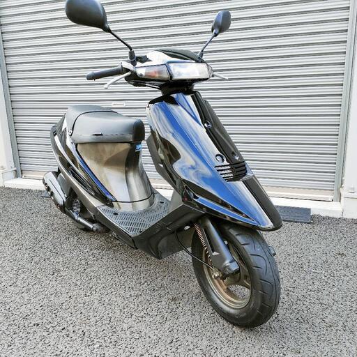 2439.ハイパワー前期 アドレスv100 バッテリー、ミラー新品 千葉県柏市