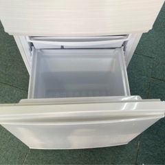 【リサイクルサービス八光】2020年製　シャープ SHARP SJ-D14F-W [冷蔵庫 （137L・つけかえどっちもドア） 2ドア ホワイト系]