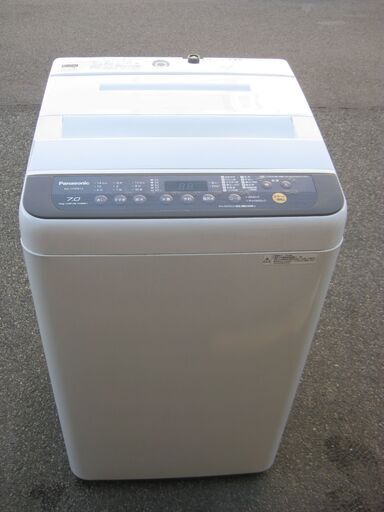 値下げしました★パナソニック　 NA-F70PB12　 2018年製　7Kg　全自動洗濯機　風呂水ホース付き　　美品
