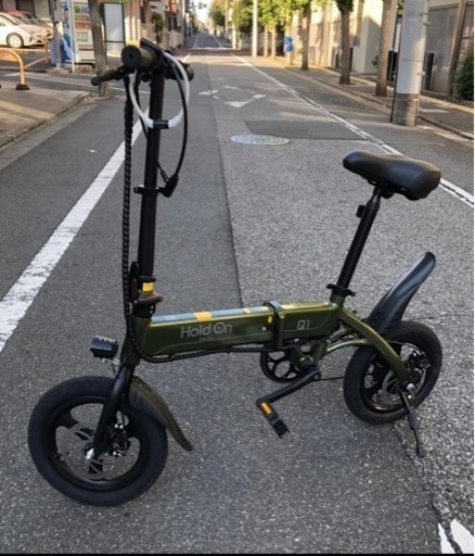 破格】 ホールドオンQ1J 電動アシスト自転車 折りたたみ 自転車 14 